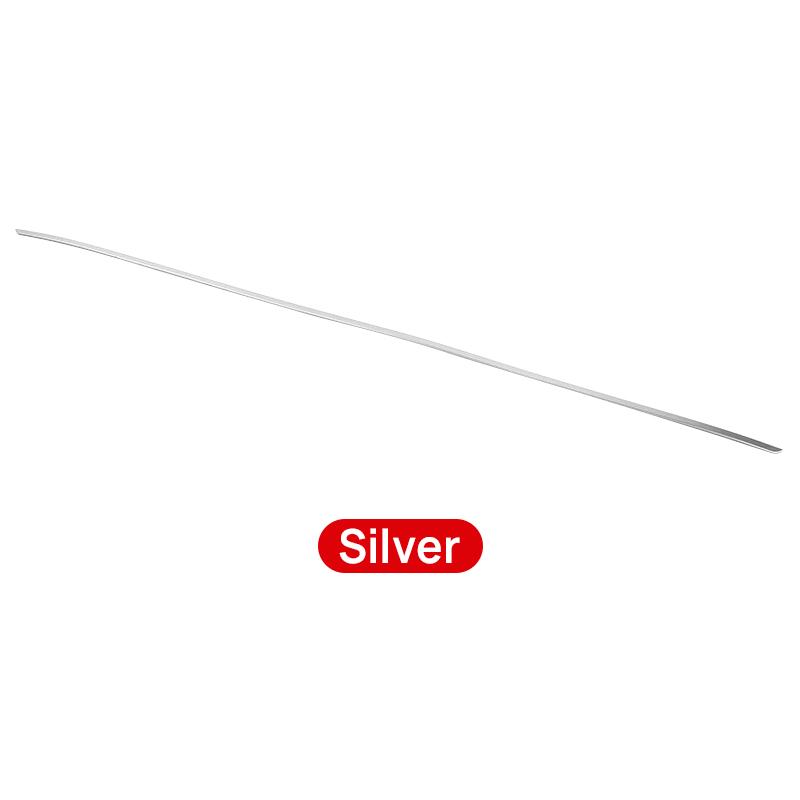 For Toyota Corolla Cross XG10 - 2024 2025 Stainless Steel Car Rear Trunk Tail Gate Door Strip Cover Trim Strip Sticker