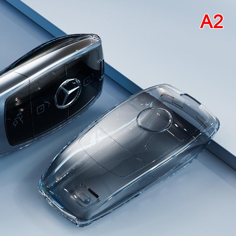 Tpu Transparent Car Key Case Cover For Mercedes Benz Class Key Shell Protector