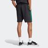 Adidas Originals Trefoil 3 Stripes Minimalistisk Elastisk Midje Shorts Herre Underdeler Svart II5781
