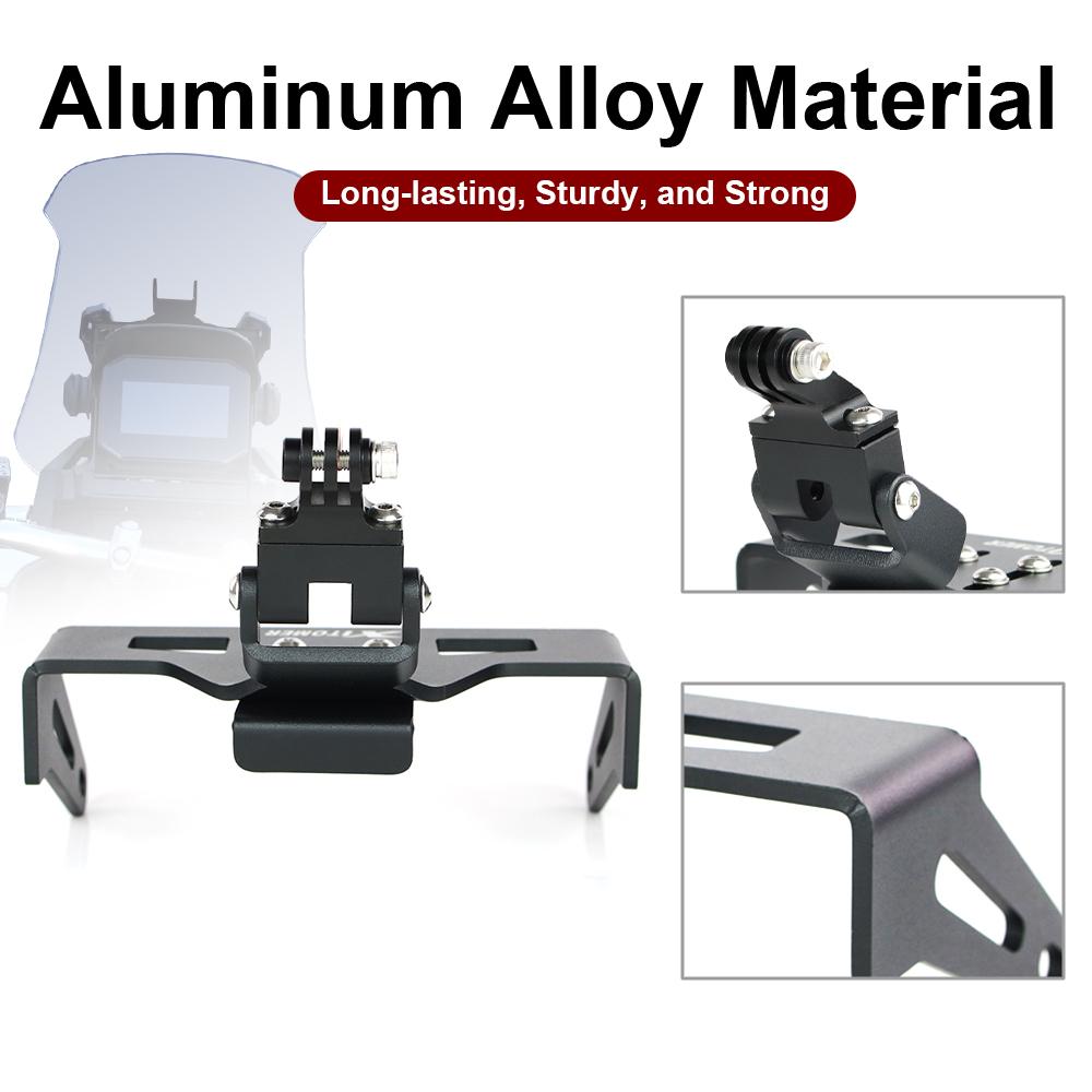 Motorcycle Aluminum Phone Stand Holder Support GPS Navigation Mount Bracket 2021 2022 2023 2024 350ADV For ADV 350