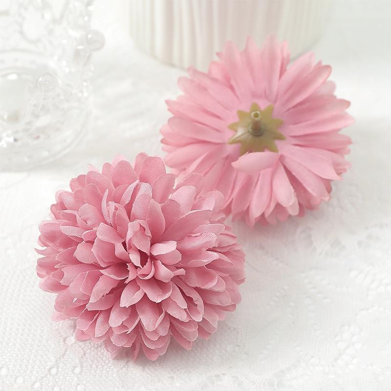 5/10/20Pcs 6.5cm Artificial Flower Silks Hydrangea Home Wedding Party Decoration Vase Table DIY Craft Wreath Gifts Accessories