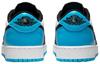 Jordan 1 Retro Low OG Black Dark Powder Blue GS CZ0858-104