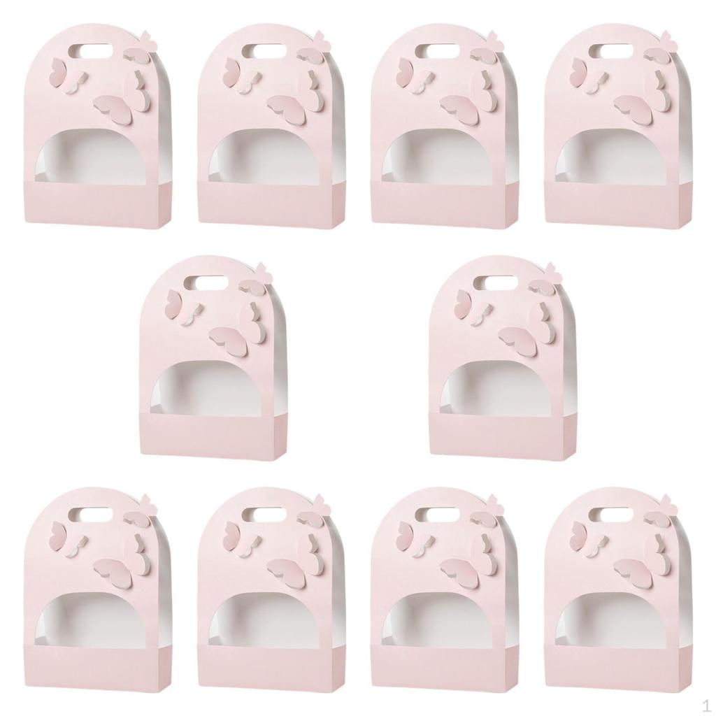 10 Pieces 3D Butterfly Flower Box Paper Versatile Gift Wrap for Graduation