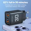2.4A PD+2USB Travel Charger - US/EU/UK Plug