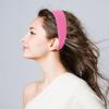 Fashion High Skull Sponge Headband for Women and Girl Wide Hair Band with Soft Milk Silk Designs Comfortable to Wear