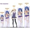 Game Genshin Impact Arataki Itto Cosplay Body Pillow Case Dakimakura Peachskin 2-Side Hugging Body Throw Cushion Pillow Case