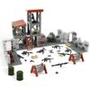 WW2 Army Military Base Model Building Kits Boys Toys Military Mini Army Supplies Guns Building Blocks Sets