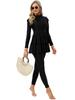 2022 Women's Conservative Muslim Swimsuit with Chest Pad