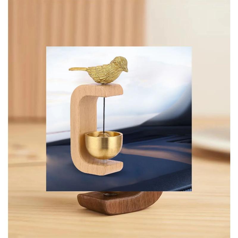Japanese Wooden Wind Chimes Wireless Doorbell Entrance Door Bell Decorative Wind Bell for Home Opening Hanging Decorations