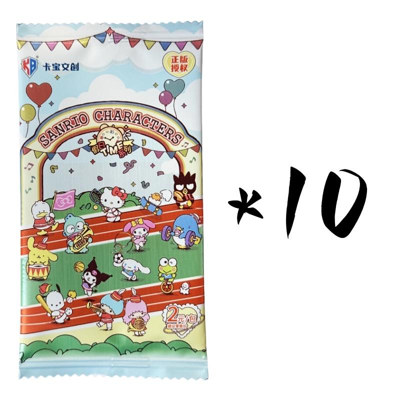 Hot Genuine Sanrio Rare Collection Hobby Card Book Cute Character Kuromi Melody Kitty Cinnamoroll Pompompurin Children Gift