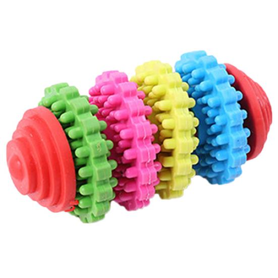 Buntes Gummi Haustier Hund Welpe Zahnen Gesunde Zähne Zahnfleisch Kauspielzeug Werkzeug