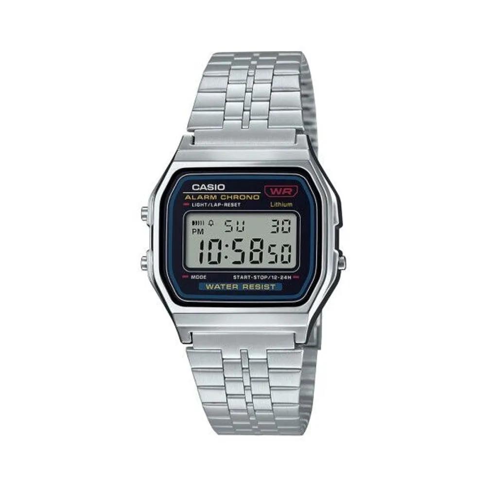 [Cio] A-159W-N1D Vintage Digital Unisex Metal Watch