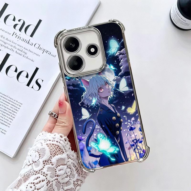 

Мягкий чехол для телефона Hunter X-Hunters Pitou для Xiaomi Redmi Note 14 15 Pro Plus 13 12 11S 11T 5G 10 9S 9 Покрытие Защита от падения Fundas Redmi Note 15 Pro 4G