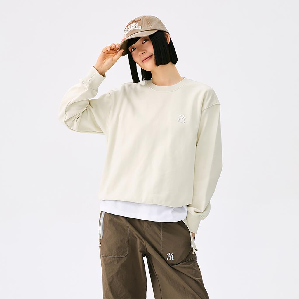 New MLB New York Yankees Basic Collection 25FW Sweatshirt Unisex 3AMTB0154-50CRD