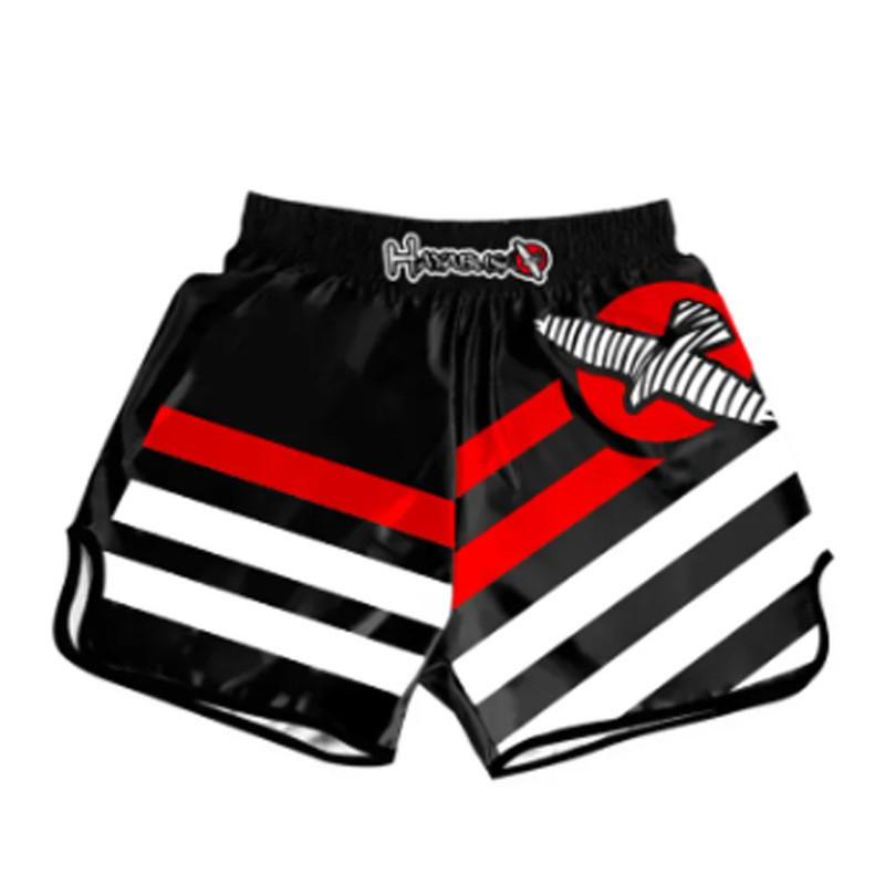 Shorts d'entraînement MMA Boxe Muay Thai Kickboxing Hommes Femmes Séchage Rapide Stretch Athlétique Combat