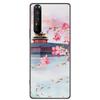 Retro 3D Case for Sony Xperia 1 5 10 II Relief EMBOSS Silicone Cover for Sony Xperia 1 5 10 III XZ4 XZ5 Bumper Shell
