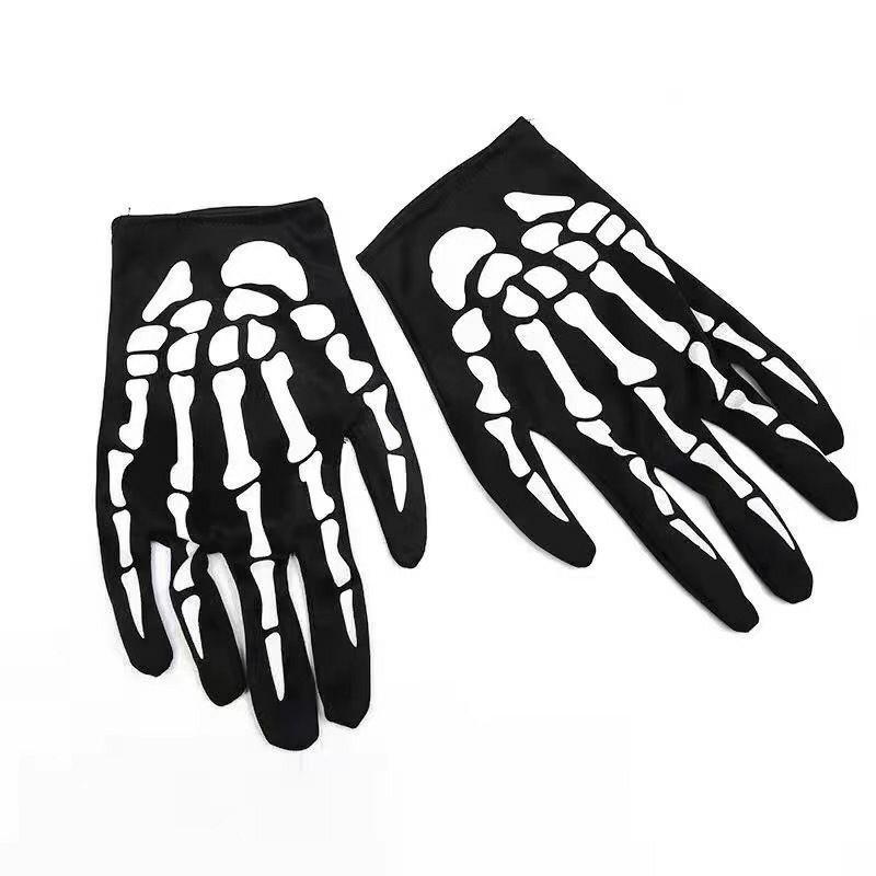 Halloween clothes spoof skeleton onesie skeleton horror toy game parent-child party costume