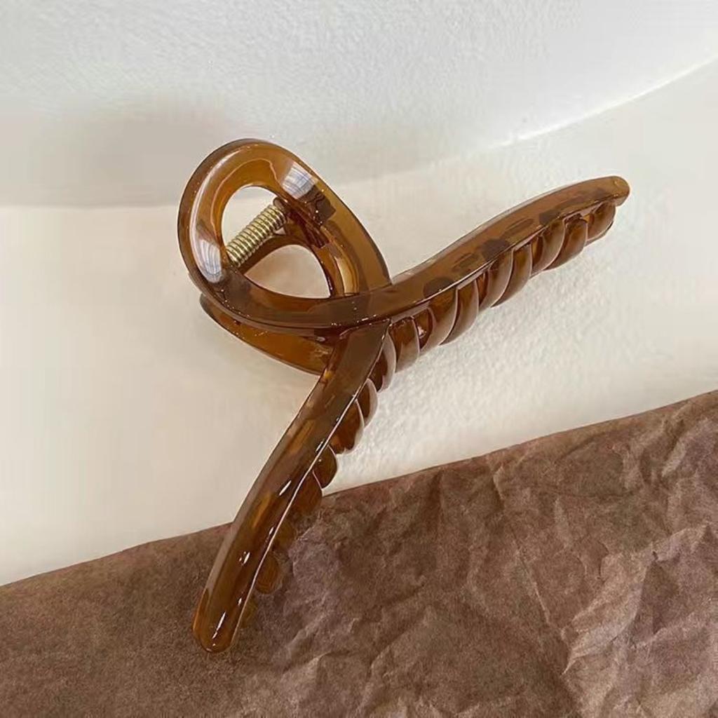 Big Hair Claw Clips Large Butterfly Hair Clips for Women 5.1" Large Jelly Clip Larger Size Hair Clip for Girls Hair Accessories