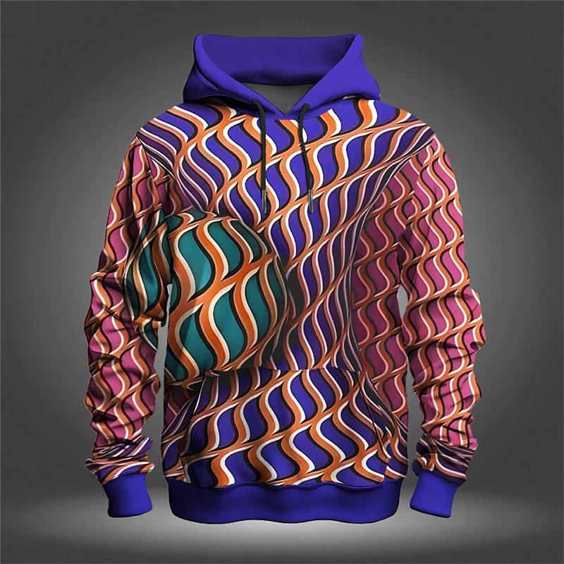 Fashion Printed Top Casual Simple Sweatshirt Comfortable Hoodies Sweatshirts Men’s