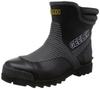 Fukuyama Rubber G-Rex #3 Short Steel Toe Boots with Mesh Fiber Reinforcement, Black, Size 3L