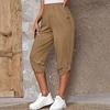 2023 Summer Fashion: Women's Casual Elastic Seven-Point Pants