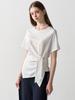 Leuiel Asymmetric T-Shirt_White
