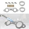 Exhaust Muffler Gasket Seal Spring Rebuild Kit For Polaris 5811511 3610047 Bolt Gasket Donut Seals Spring Accessories