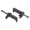2 Pcs Brick Line Runner 9 To 12cm Clamping Engineering Plastic Wire Drawer Bricklaying Tool with Anti Slip Pad