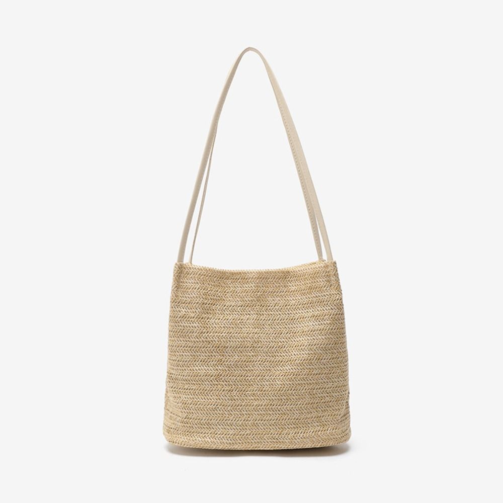 Summer Straw Weave Bag Beach Women's Tote Bag New Straw Shoulder Bag  Travel