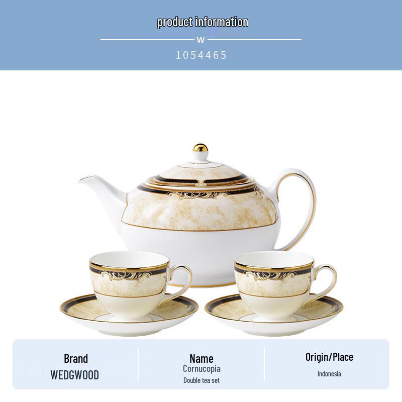 Wedgwood Horn of Plenty Tea Set