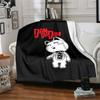 1pc cat dan dan Soft Flannel All Season Throw for Home, Office, Outdoor UseDurable Comfort Soft Warm Throw for Home