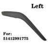 Left Side Inner Door Handle Pull Panel Cover Trim Fits 2009-15 BMW X1 E84 Black