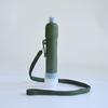 1pc Outdoor Mini Camping Purification Water Filter Straw TUP Carbon Fiber Water Bag for Survival or Emergency Supplies
