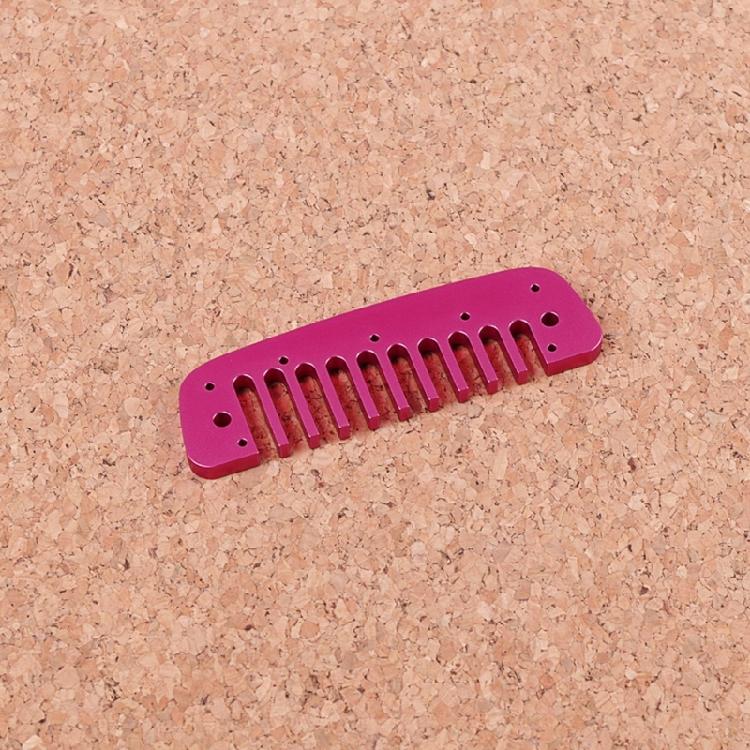 Professional 10 Holes Diatonic Harmonica Comb Replacement Practical Metal Harmonica Comb Harmonica Part Enduring