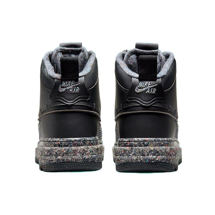 Nike Air Force 1 Boot NN Dark Smoke Grey Crater Men Sneakers Black DD0747-001