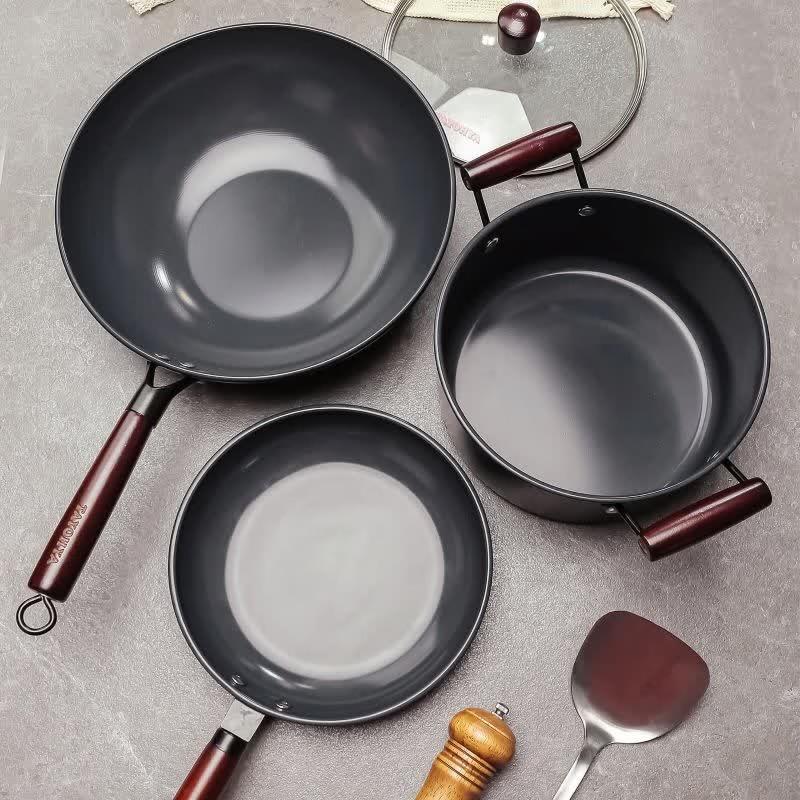TAYOHYA Titanium Ceramic Non-Stick Cookware 3-Piece Set
