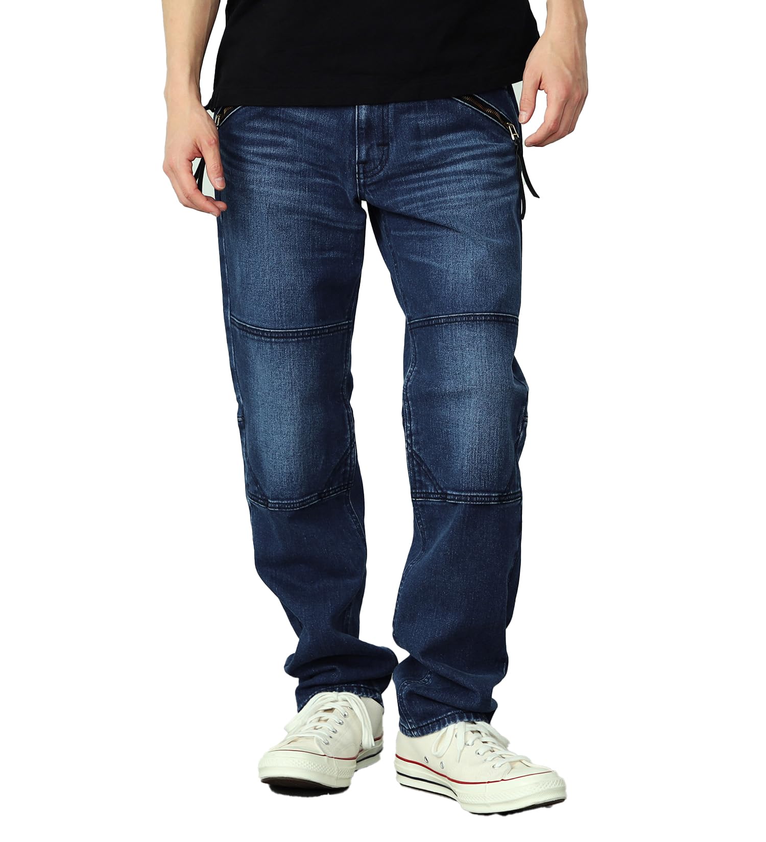 Джинсы Lee Zip Skinny Деним Размер M Брюки X-LINE, Мужские, Синие, синий