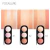 Focallure 5 Colors Face Blush Highlighter Palette Matte Minerals Nourishing Peach Cheek Tint Face Contour Blusher Powder Makeup Cosmetics