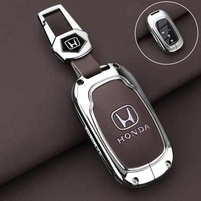 Zinc Alloy Car Remote Key Cover Case Keyless Key Shell Bag For Civic 11th Gen Accords Vezel Freed Pilot CRV 2021 2022