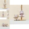 Adorable Duffy Bear Plush Keychain Soft Toy Cute Doll Accessory For Bags