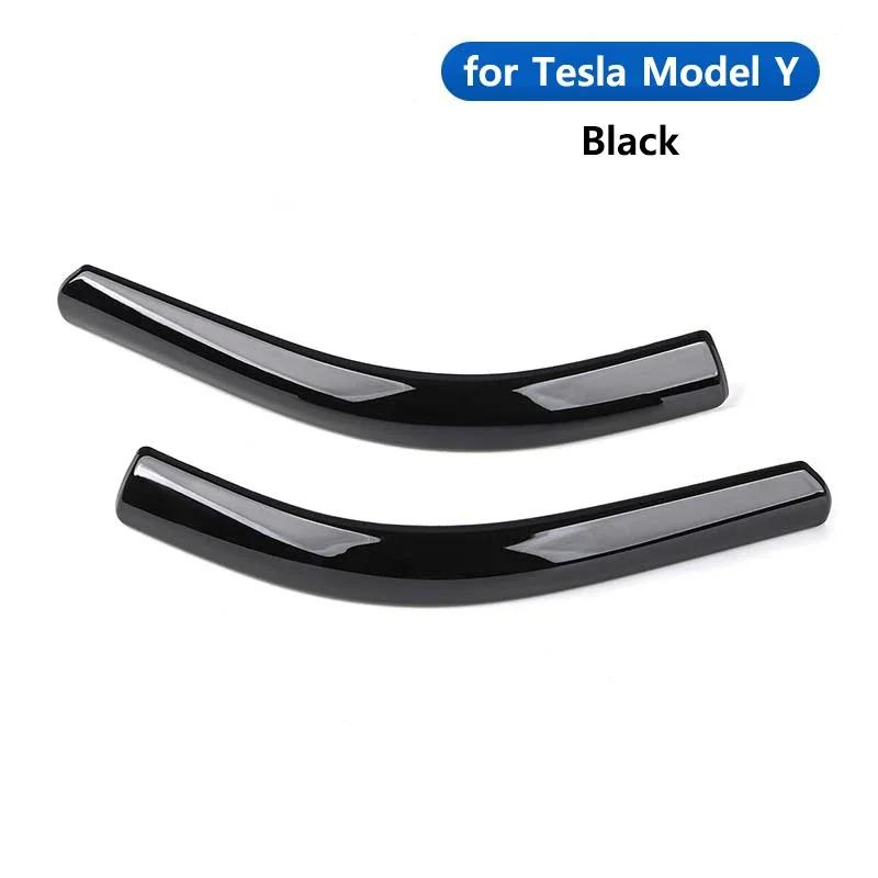 2PCS for Tesla Model Y Juniper 2025 Model 3 Highland Rearview Mirror Protector Edge Protection Buffer Trim Strip Anti-collision