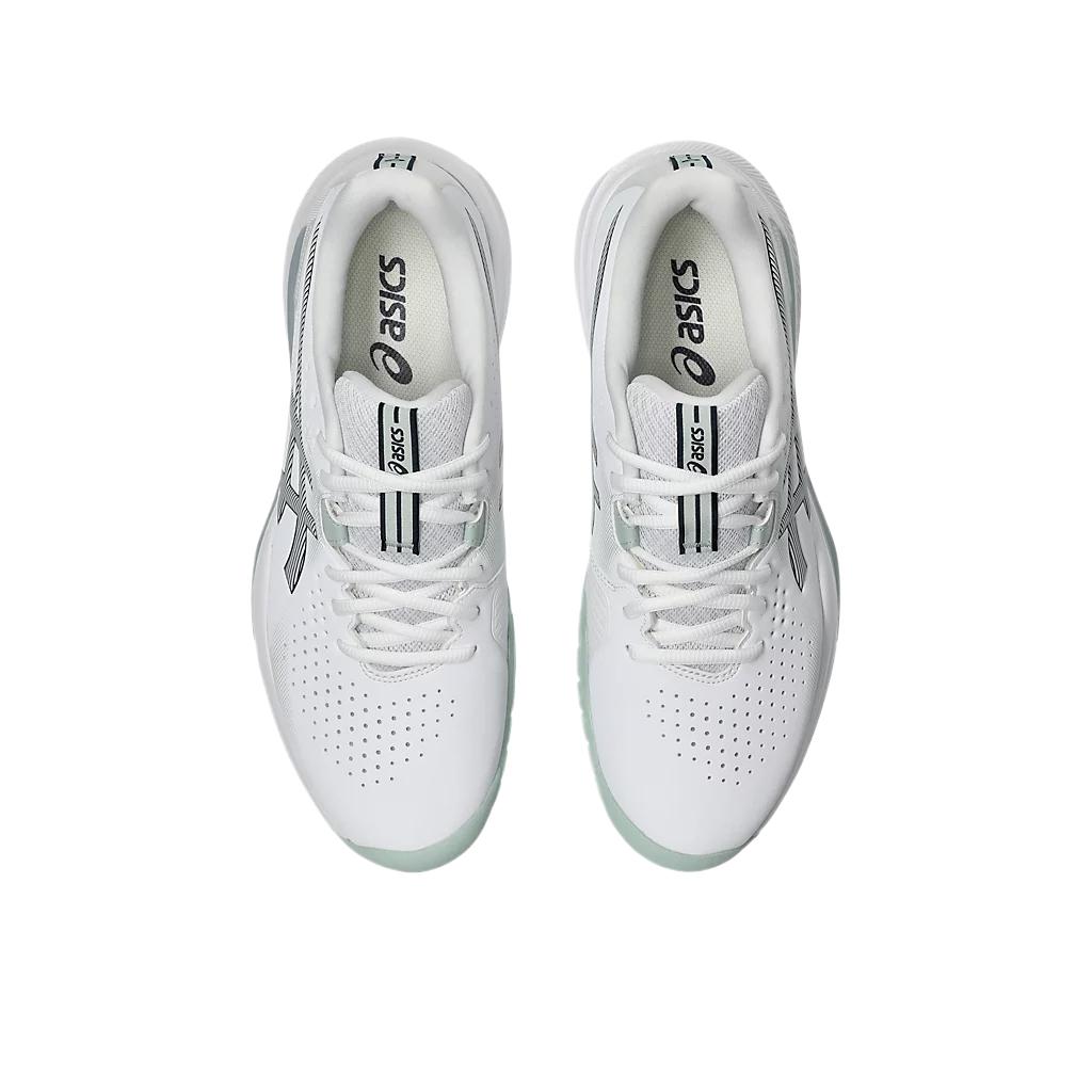 Asics GEL CHALLENGER 15 Abrasion Resistant Breathable Low Top Tennis Shoes Men's White Sneakers 1041A510-100