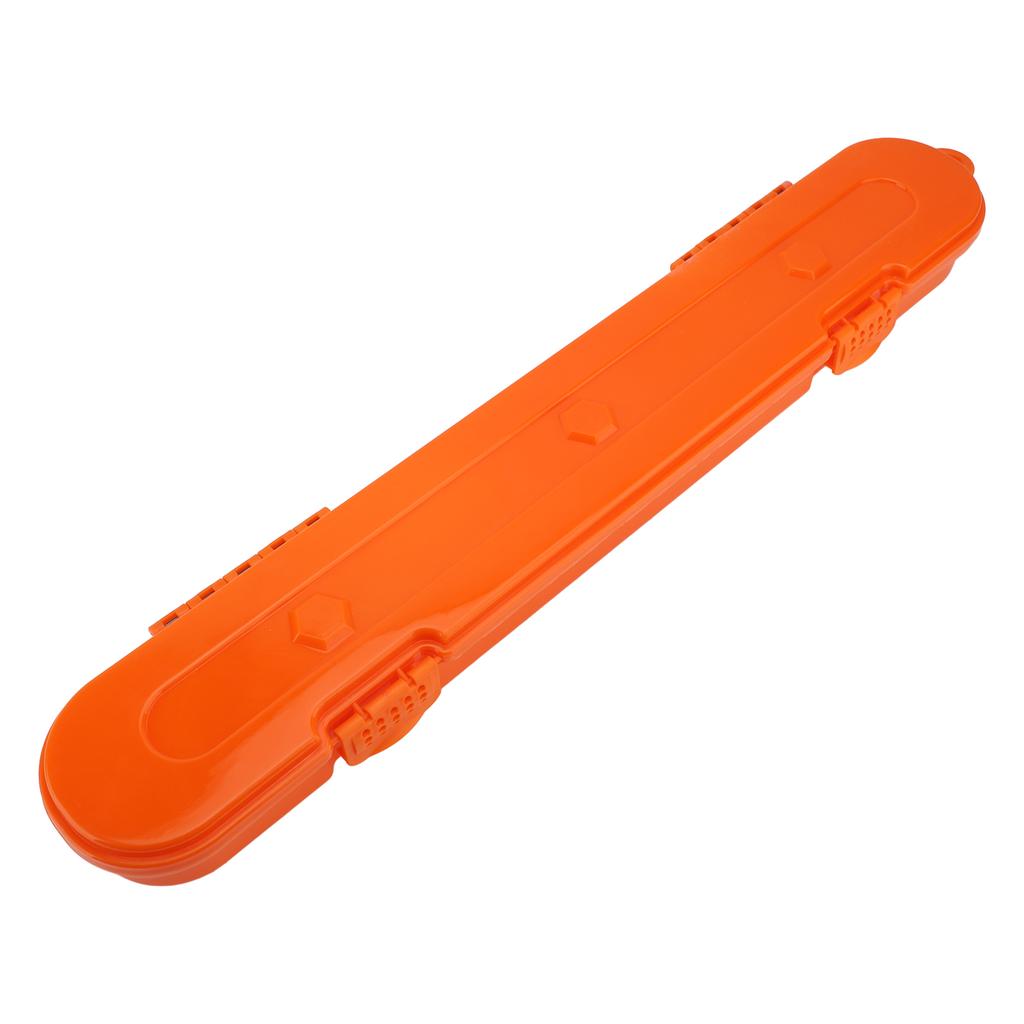 Κουτί Αποθήκευσης Αλυσίδας Αλυσοπρίονου Μεγάλης Χωρητικότητας Πλαστικός Οργανωτής Θήκη Μεταφοράς Αλυσίδας Ηλεκτρικού Πριονιού Πορτοκαλί