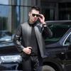 Autumn Genuine Leather Jacket Men's First Layer Cowhide Jacket Stand Collar Jacket Business Casual Men's Motorcycle Jacket