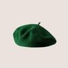 Vintage Wool French Beret for Women Solid Fashion Simple Casual Beret Solid Classic Breathable Soft Comfortable Hat for Fall Winter