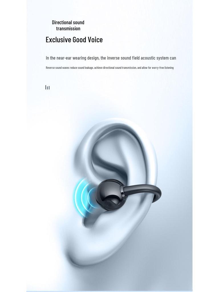 Bluetooth Ear Hook: G126 Air Conduction Wireless Sports Earphones