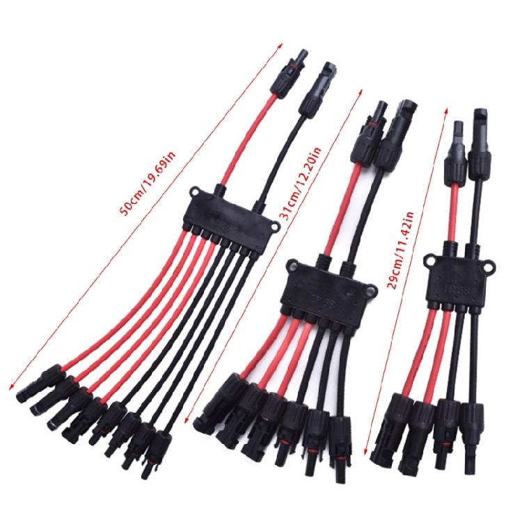 Reliable Photovoltaic Cable Connector with Y Branch Design Upgrades for Enhances Solar Panel Efficiency and Durability