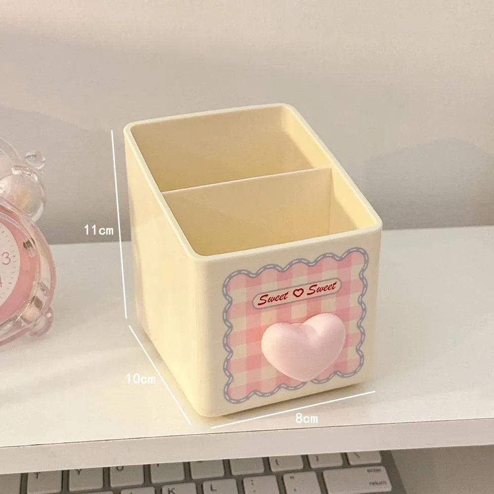 Cartoon Multifunctional Pen Holder Desktop Organizer For Students
