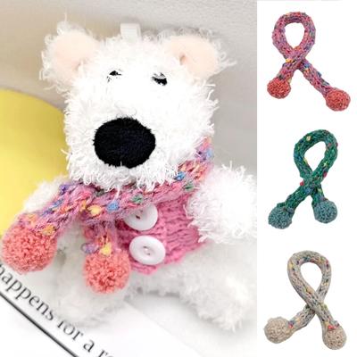 Dollhouse Miniature Knitting Scarf Ornament DIY Dolls Clothing Accessories Dress Up for Birthday Gift