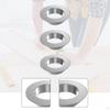 3Pcs Replacement Aluminum Alloy Solid for Wheel Marking Gauge Scribe Tools Projects Precision